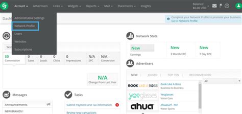 cj affiliate network.